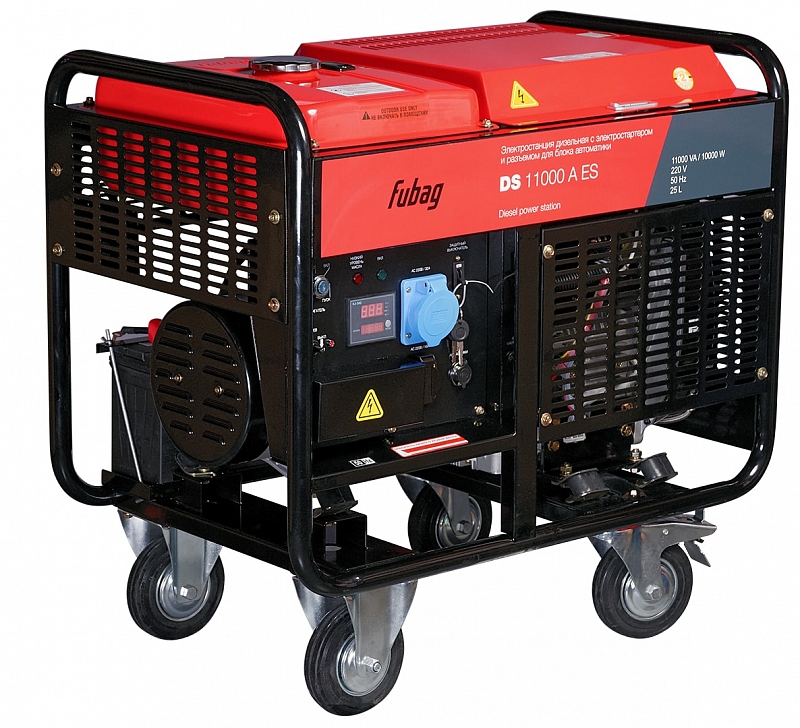 Дизельный генератор Fubag DS 11000 A ES с АВР